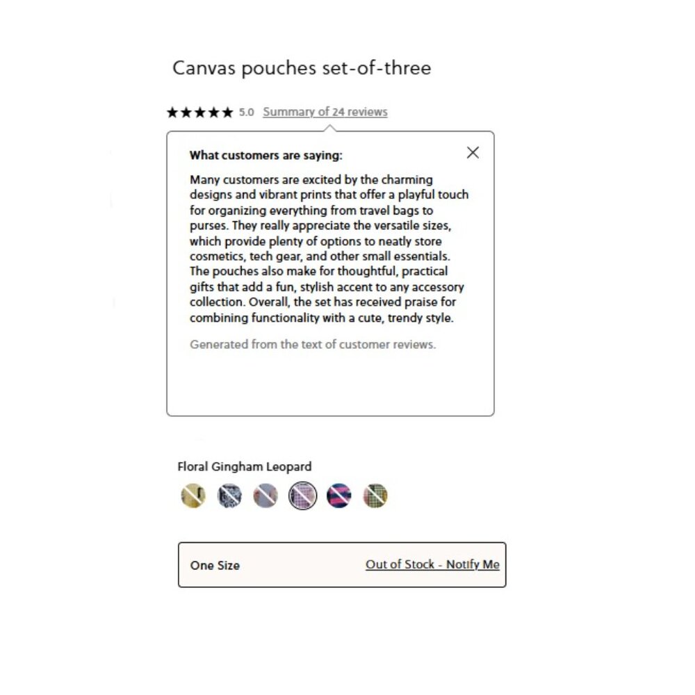 NWT J.Crew Factory Zip Pouches Set of 3 🩷💜 - Picture 5 of 5